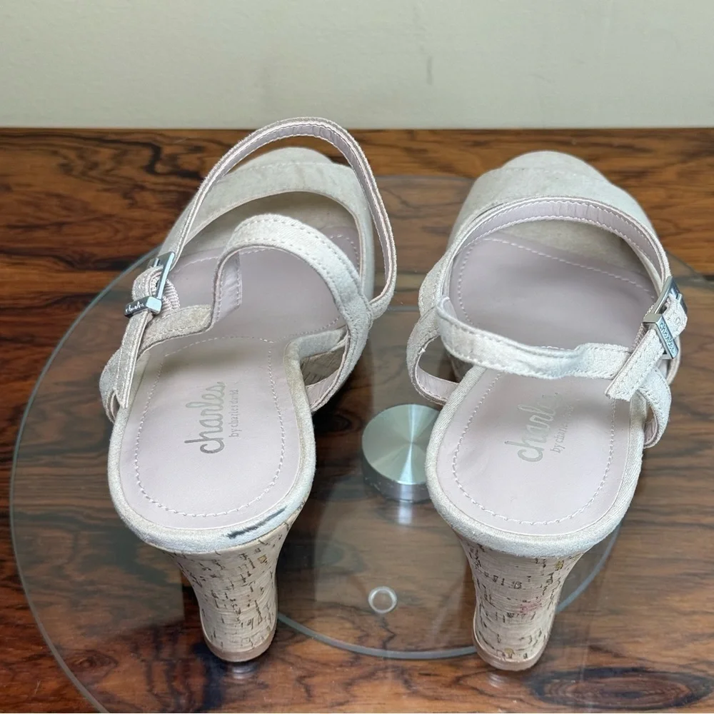 Charles By Charles David Lambert Sandals in Nude